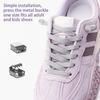 2Pairs Quick Lace Lazy Sports Shoestring Elastic No Tie Shoe Laces for Kids & Adults - Easy Slip-On Shoelaces Shoe Accessories