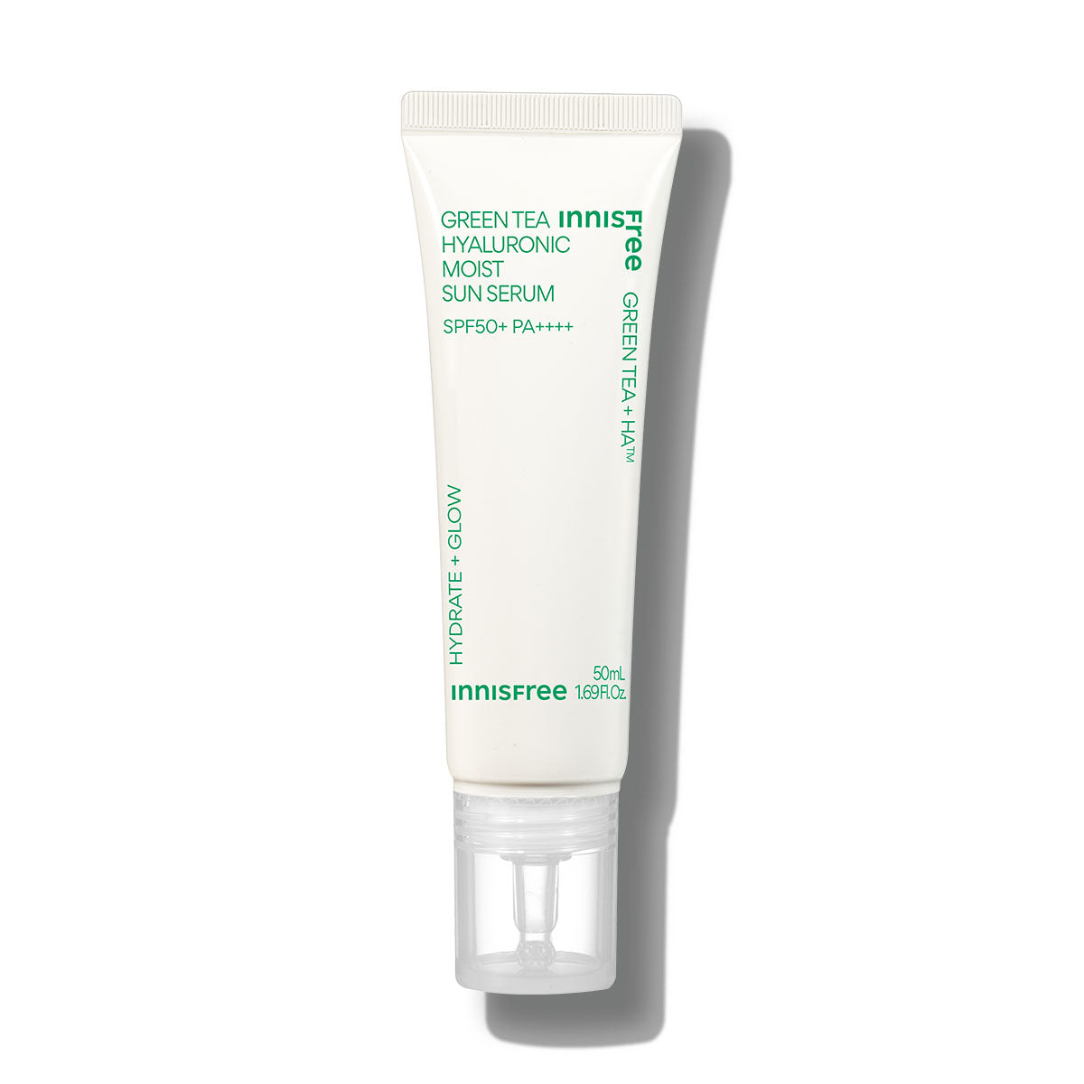 

[innisfree] Green Tea Hyaluronic Moist Sun Serum SPF 50+ PA++++ 50ml