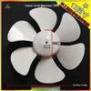 White Six-Blade Exhaust Fan Blades for Range Hood Ventilation, Available in 6/8/10/12 inches, D-Hole Design