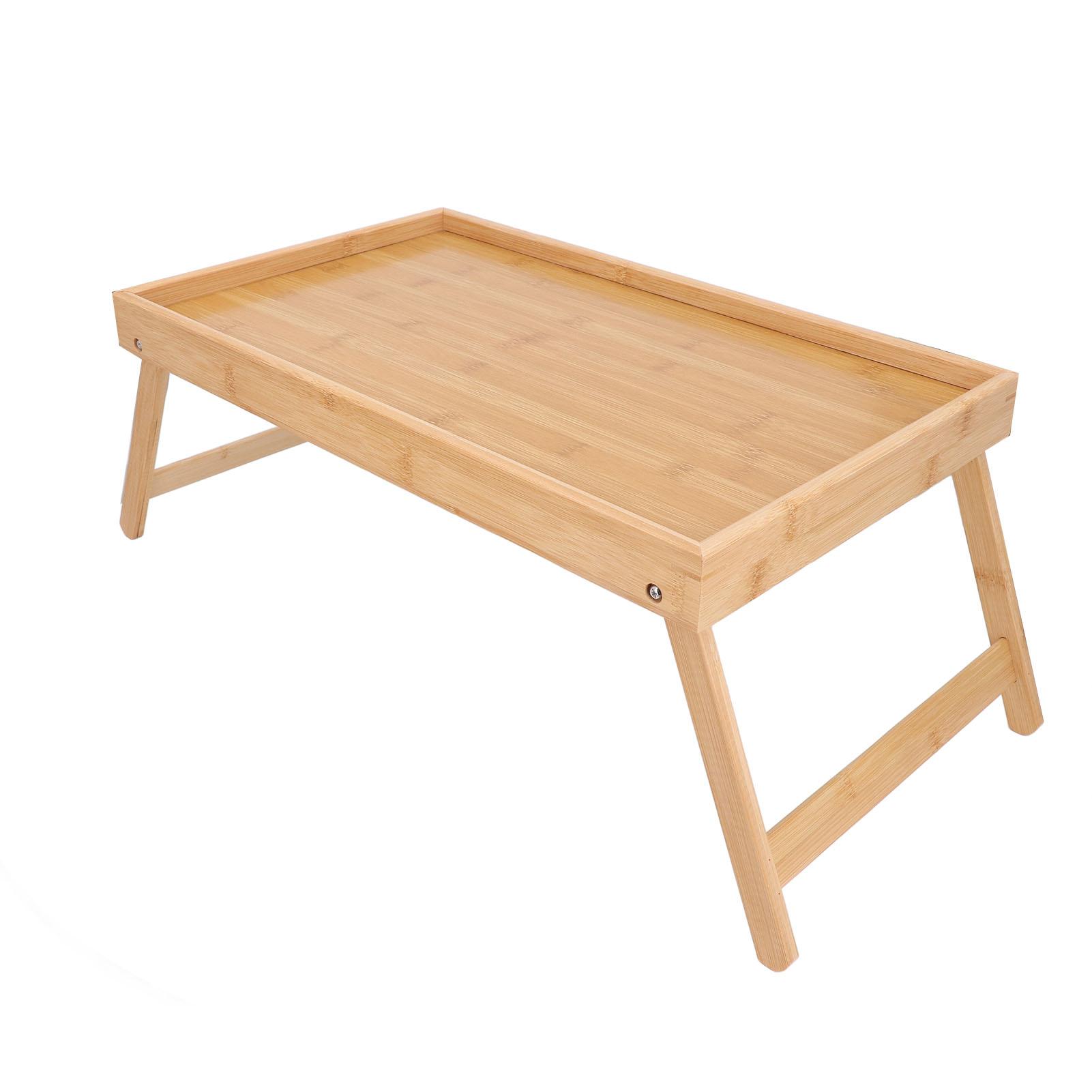 

Поднос для постельного стола со складными ножками, переносной поднос для завтрака, складной поднос для дивана-кровати, еда