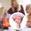 Crochet Flowers Knitted Artificial Completed Ornament Artwork Mother's Day Gift for
