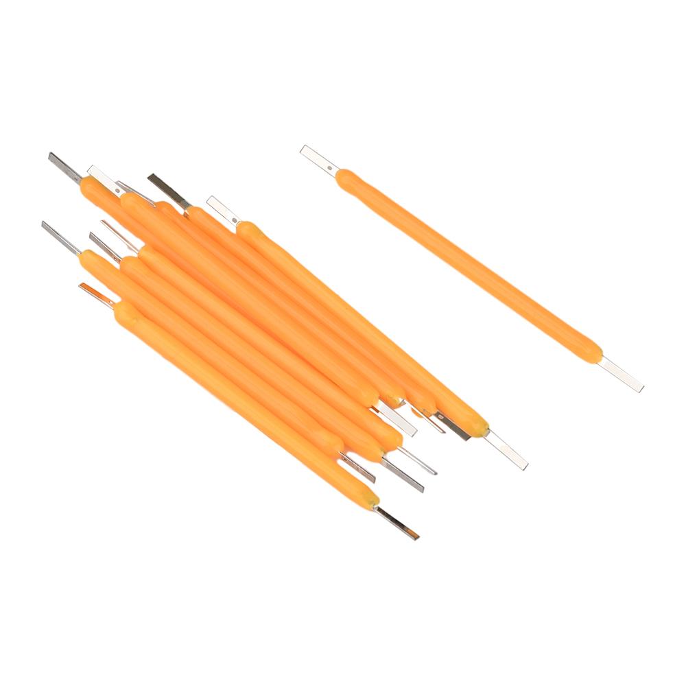 2200K/2700K/6500K DC 2,7-3,1V LED Keramikfaden 38mm Hartfaden Retro-Glühbirnen Teile für Glühbirnenreparatur DIY Beleuchtung Geringer Stromverbrauch