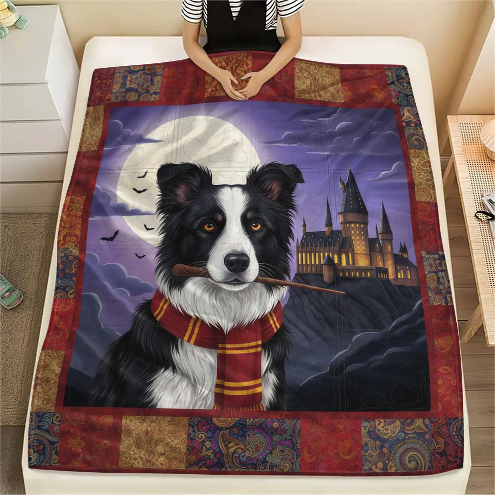 1 Stück Flanelldecke mit Cartoon-Druck, Hohe Qualität, Bequem für alle Jahreszeiten, Heimdekoration, Wärme und Komfort, Perfekt als Weihnachts- oder Geburtstagsgeschenk
