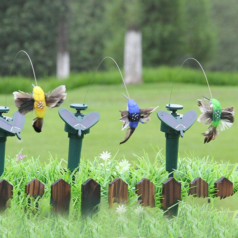 New Solar Powered Dancing Flying Simulation Bird Electric Hummingbird Vibration