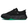 Women's Black Low Top Retro Casual Sneakers F12W322301FBK