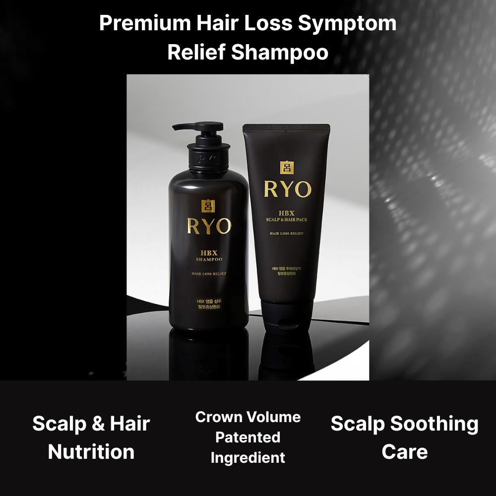 Ryo Premium HBX Ampullenpackung für Kopfhaut und Haar – 200 ml