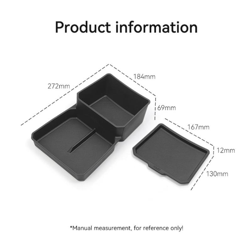 Interior Armrest Box Storage Box For Kia EV3/EV4 2024 2025 2026 Car Central Armrest Organizer Storage Box Content Center Console