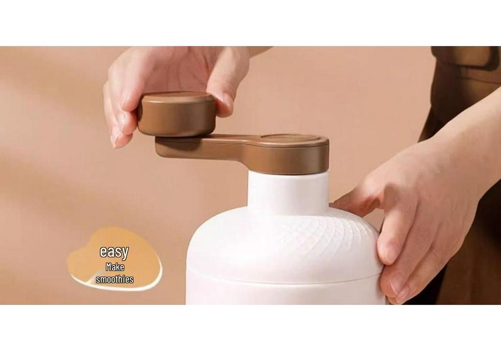 Hand-Crank Ice Shaver: Compact and Portable Shaved Ice & Smoothie Machine