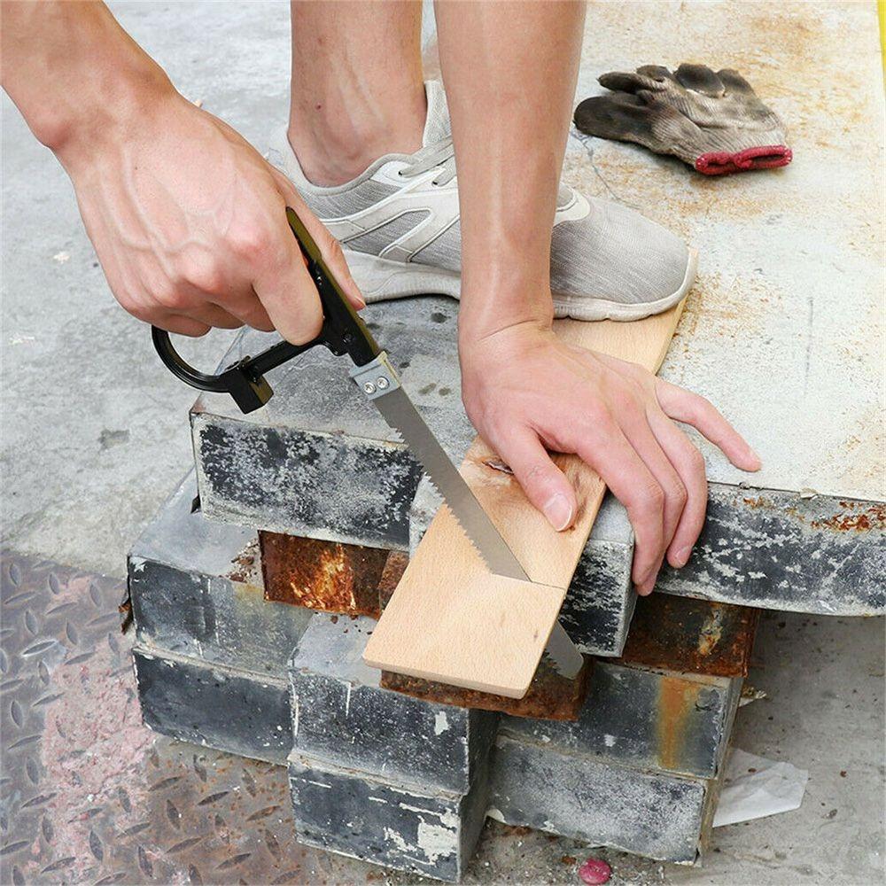 

Portable Multi-functional DIY Hand Saw Comfortable Handle Simple and Convenient Hacksaw Sharp Blade Blades Kit Woodworking saw set
