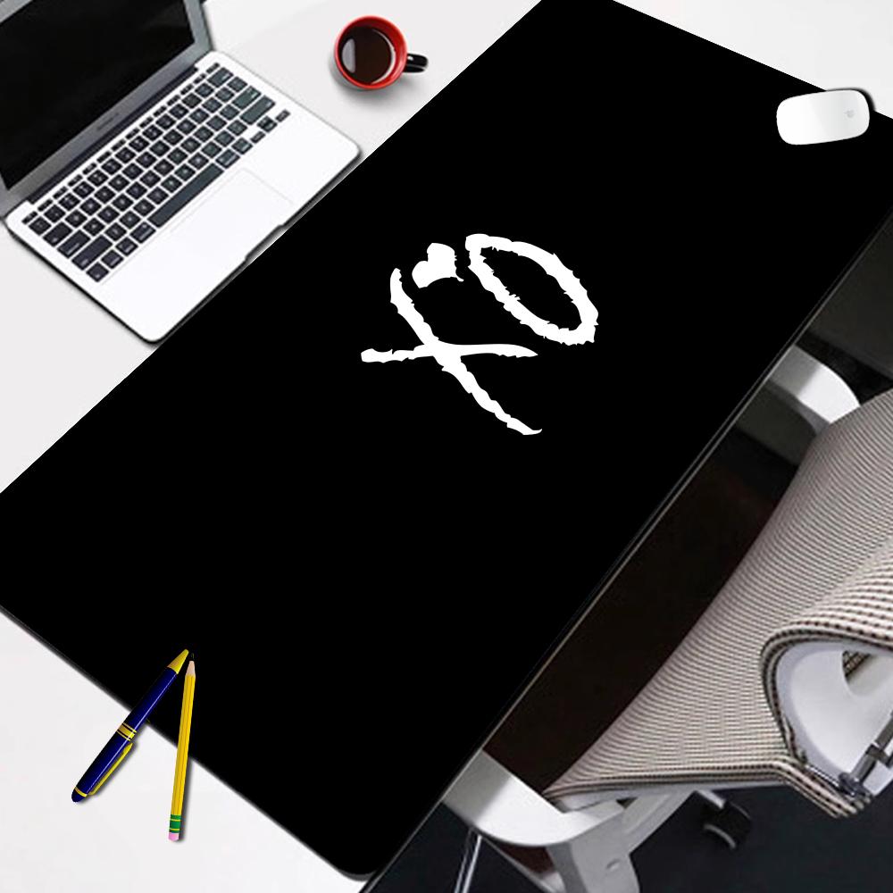 The Weeknd Xo Gaming Mouse Pad Computer Keyboard Desk Mats AntiSlip Washable Home Office Accessories Esports Laptop Mousepad