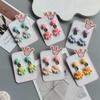 Children's Glossy Resin Cat Paw Clip-On Earrings