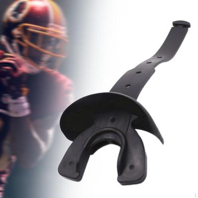 Football Mouth Guard with Strap Sports Lip Protector Athletic Mouthguard