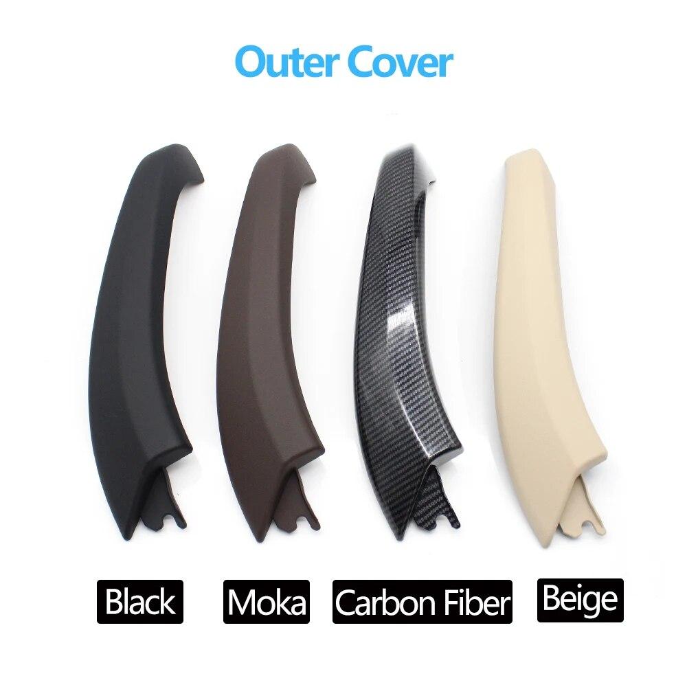 LHD RHD Car Interior Door Handles ABS Pull Handle Panel Cover Trim Replacement For BMW X3 X4 G01 G02 F97 F98 2018-