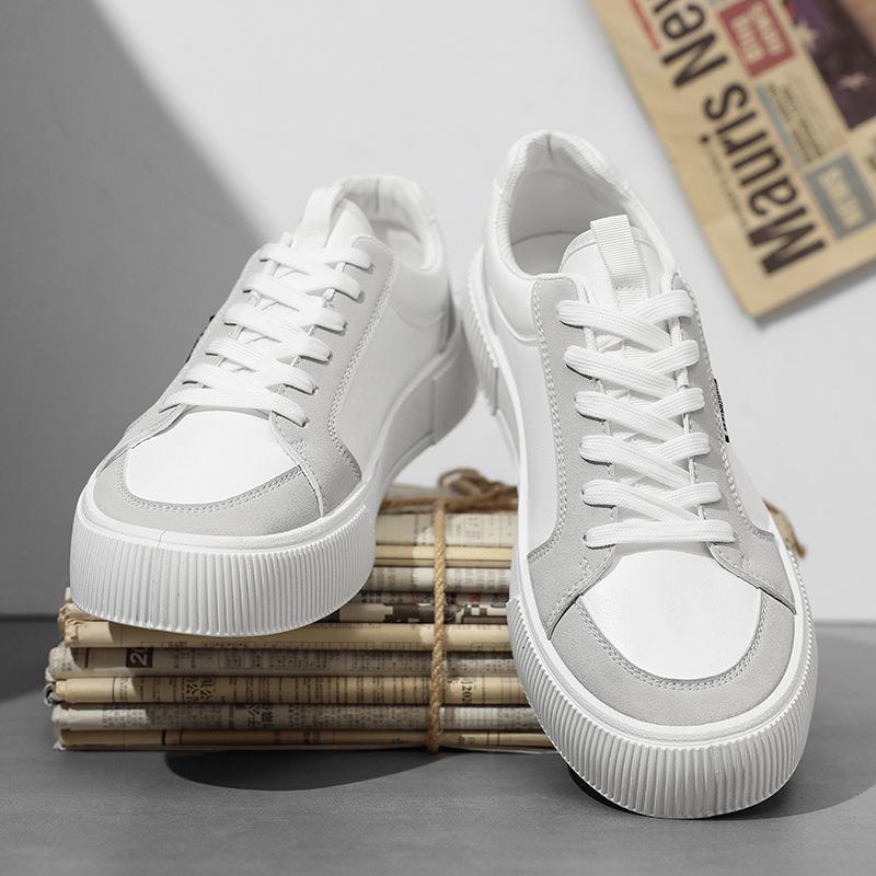 Frühling Herren Freizeitschuhe Board Schuhe für Herren Mode Herren Sneaker 2025 Bequem Weich Herren Schuhe mit dicker Sohle Tenis Hombres