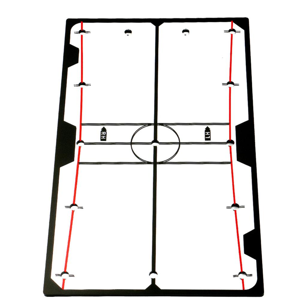 Golf Putting Mirror Portable Golf Training Aid Golf Swing Trainer Alignment Mirrors Golfing Accessories Indoors Outdoors