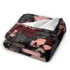 Gachiakuta Manga Rudo Zanka Riyo Enjin Blanket  Soft Warm Plush Throw Blanket For Outdoor Travel Office Flannel Bedspread Bed