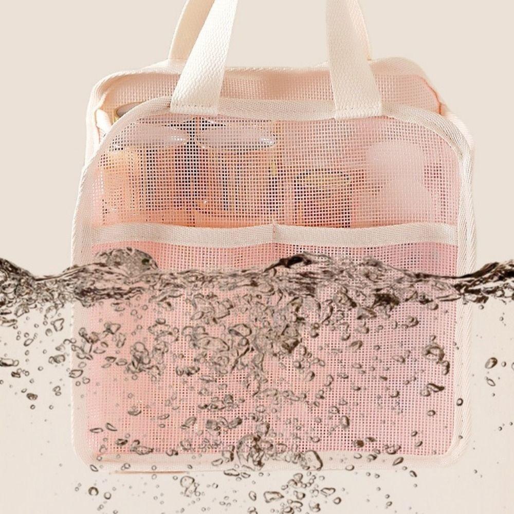 Large Capacity Makeup Pouch PVC Toiletry Storage Bag Simple Cosmetic Storage Bag Travel