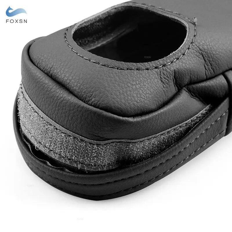 Potah loketní opěrky sedadla pro Honda CRV 2002 2003 2004 2005 2006 2ks Černá kůže z mikrovlákna Auto Potah rukojeti loketní opěrky sedadla