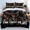 The Last of Us Horror TV Game Pedro Bed Ensemble Quilt Cover Bed Collection Quilt Cover Pillowcase Comforter king Queen Dimension Size Boys Adult