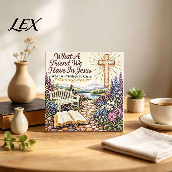 Relaxing Stress Relief Hobbies Pearl Art DIY Painting Kit, Bead Craft Set, Embossed Effect Wall Decor, Complete Decorative Hanging Kit Handmade