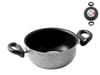 Casserole - HOME - 8003512649998 - Aluminium - 14 Cm - Non-stick - Black/Grey
