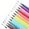 12 Pcs 0.4mm Felt Tip Pen Brush Pen Marker Pen Watercolour Pen Colouring Pen for Coloring Book Writing Drawing