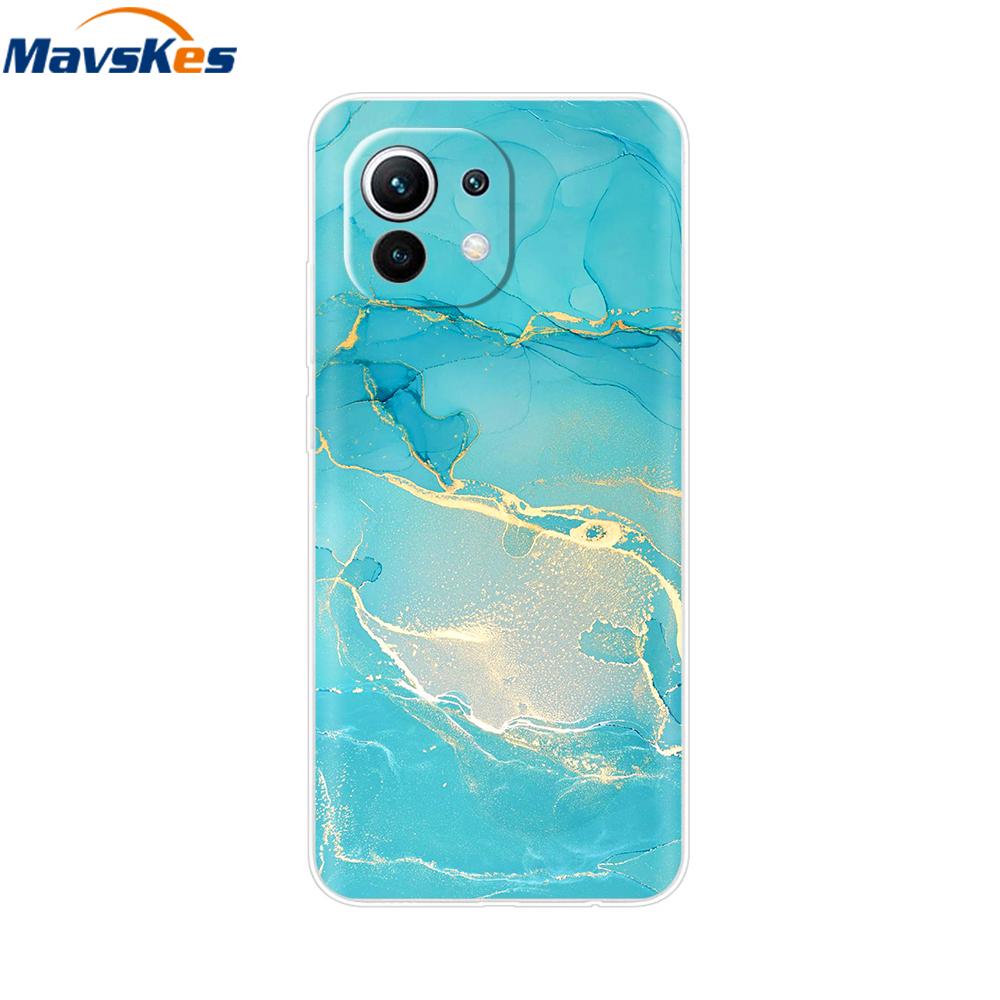 Clear Case for Xiaomi Mi 11 Lite NE 5G Mi11 lite Soft TPU Transparent Shockproof Phone Cover For Xiomi Mi11lite Mi 11 lite NE 5G