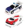 Slotcar 1 64 1/64 1:64er Maßstab Fahrzeug Elektrisch Hohe Geschwindigkeit Rennstrecke Polizei Rennwagen Zubehör Spielzeug Kinder Geschenke
