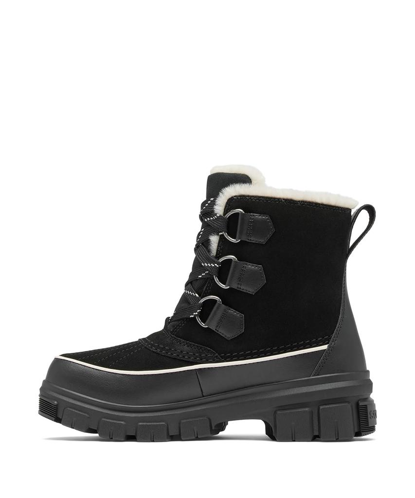 Sorel Tivoli 5 Waterproof Size Fawn Women's NL5113, 22.5cm, Black,