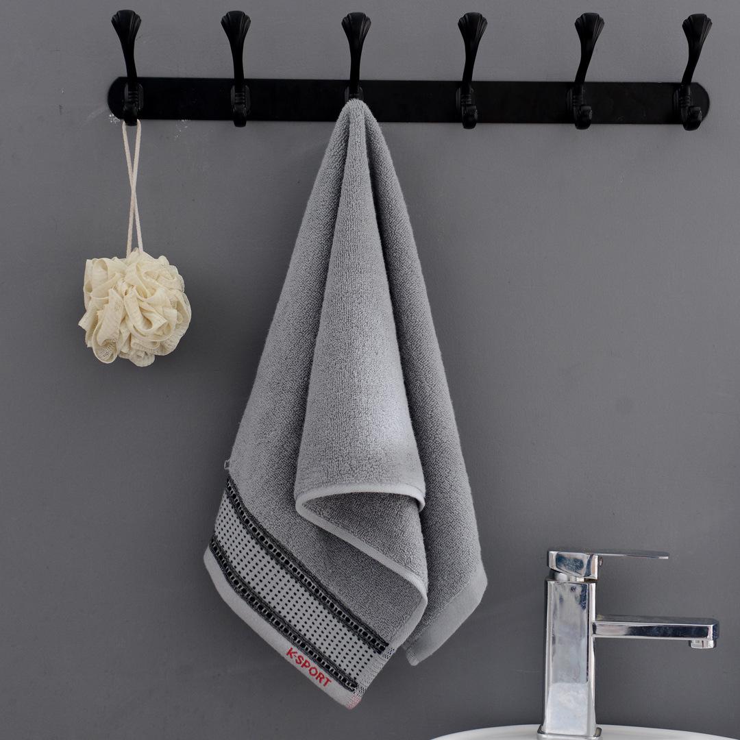 

Чистый хлопок Точечная тонкая лента Полотенце Взрослое Плюшевое Влагоотводящее Подарок для пары Вышивка Отельный полотенце Прочный Прочный Полезный 34*74