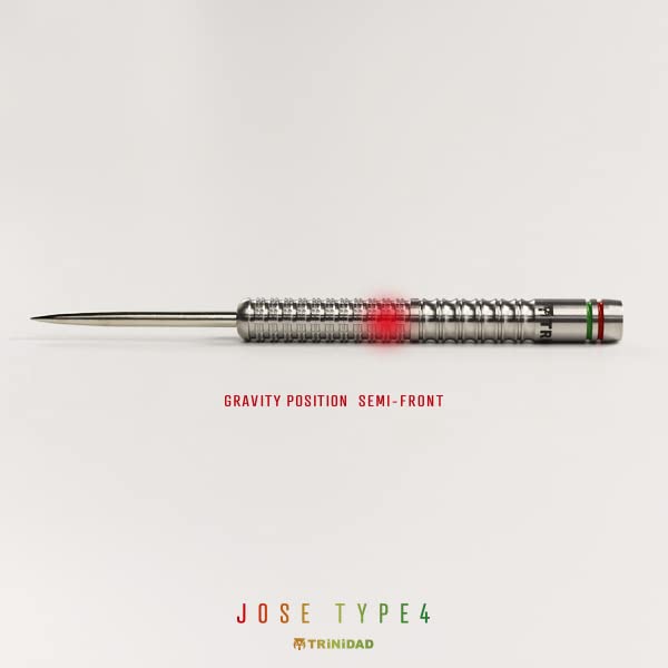 TRiNiDAD PRO JOSE4 Trinidad Pro Jose 4 Jose de Sousa Player Model Dart Barrel Steel