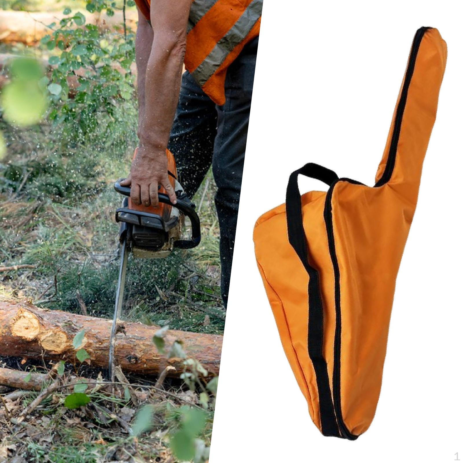 

Bag Carrying Case Organizer Multipurpose Convenient Portable Storage Oxford Cloth for Outdoor Orange Single Strap