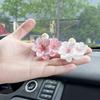 Car Perfume Clip Flower Air Outlet Car Air Freshener Peach Blossom Aroma Diffuser Car Decoration Accessories Fresh Air