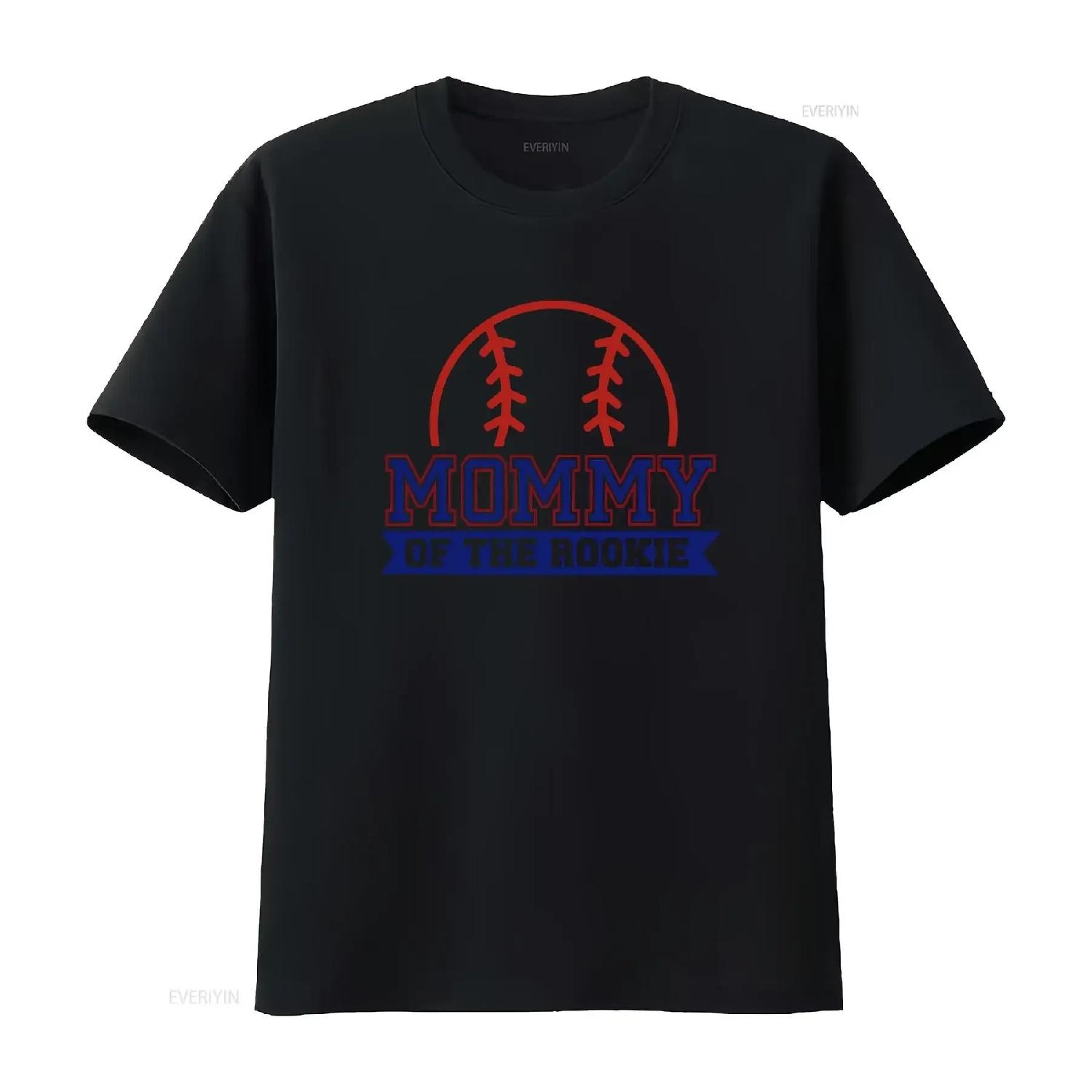 

Mommy of Rookie 1st Birthday Baseball Theme Matching Party T Shirt SweaT 19415 vintage Washed Unisex graphic designer clothes XXXXXL чорний