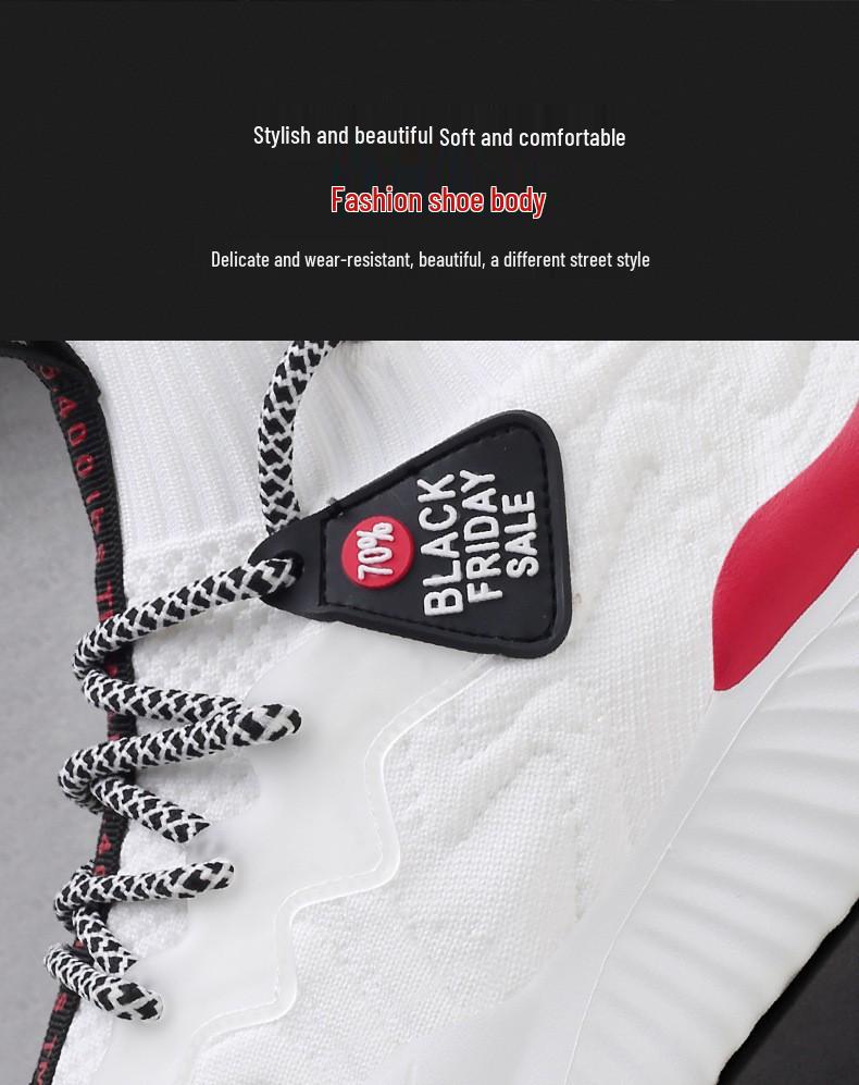 Men's 2024 Autumn Soft Sole Breathable Fly-knit Sneakers