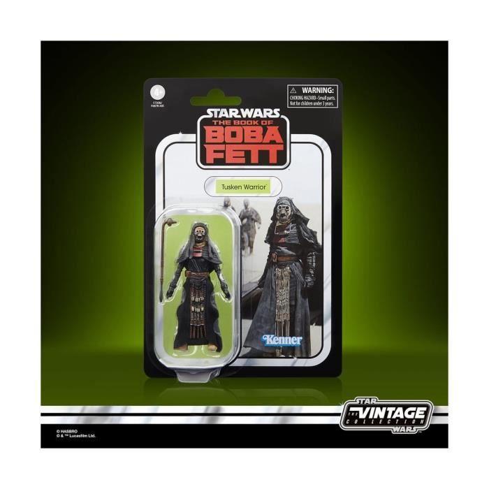 Figurine Tusken Warrior 10 cm - HASBRO - Star Wars : The Book of Boba Fett Vintage Collection - Blanc - Adulte