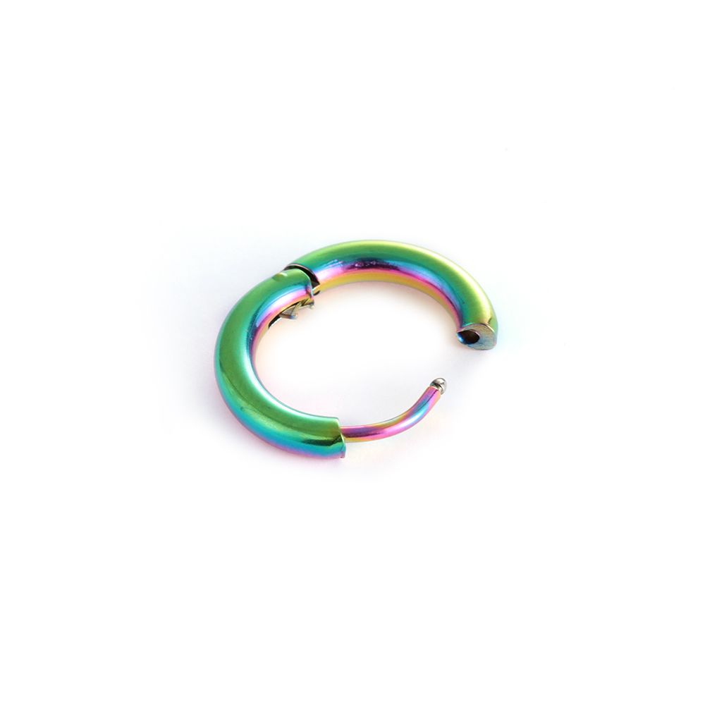 Piercing Jewelry Stainless Steel Earrings Set Black Dumbbell Stud Hoop Earrings Tragus Earrings