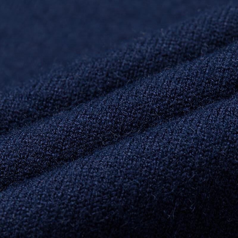 Hengyuanxiang Men's Thermal Collared Knit Sweater