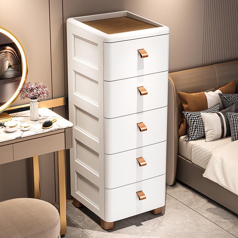 Szafka wielowarstwowa z wąską szczeliną i szufladami o wymiarach 18/25/30 cm do kuchni i łazienki