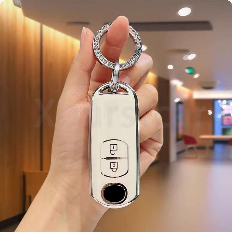 2/3/4 Buttons Auto Key Fob Cover Housing Remote Fit For Mazda Atenza Axela Cx-5 Cx5 Cx-3 Cx7 Cx-9 3 4 Cx30 2 3 6 Demio Keyless Case Protector