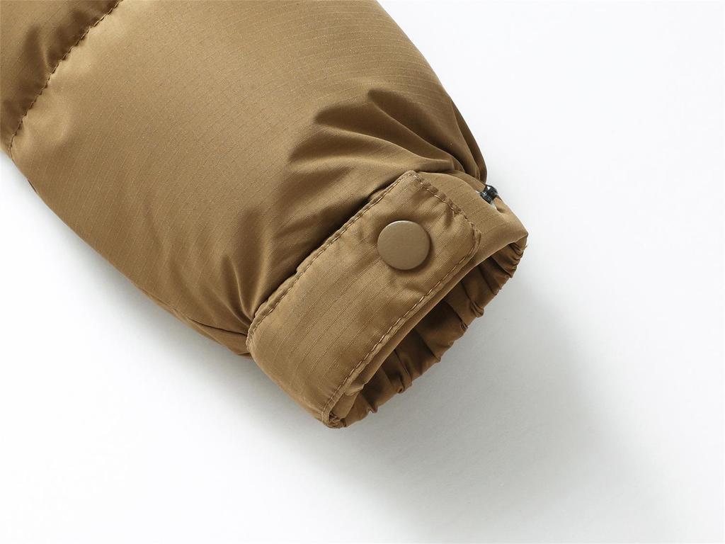 Men's Hooded Down Cotton Jacket - Trendy, Casual, Thick, and Warm Coat.