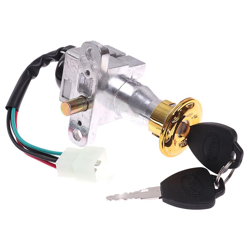 Qiaoge 4 Cables Lock Little Turtle Power Lock Thunder Wang Fuxi Motorcycle Lock