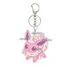 Anime Cartoon Umbreon Eevee Espeon Acrylic Keychain Key Chain Ring Backpack Charm Accessories Homemade Pendant Gift for Friends