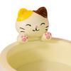 Cat Candle Holder Cute Kitten Warming Paws Tea Light Holder Resin Cartoon Cat Candlestick Ornament Gifts for Cat Lovers Girl