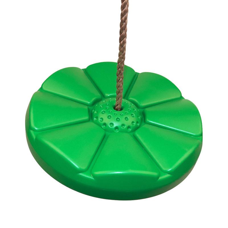 Plastic Flower Petal Swing For Kids Indoor Outdoor Playground With Hanging Rope