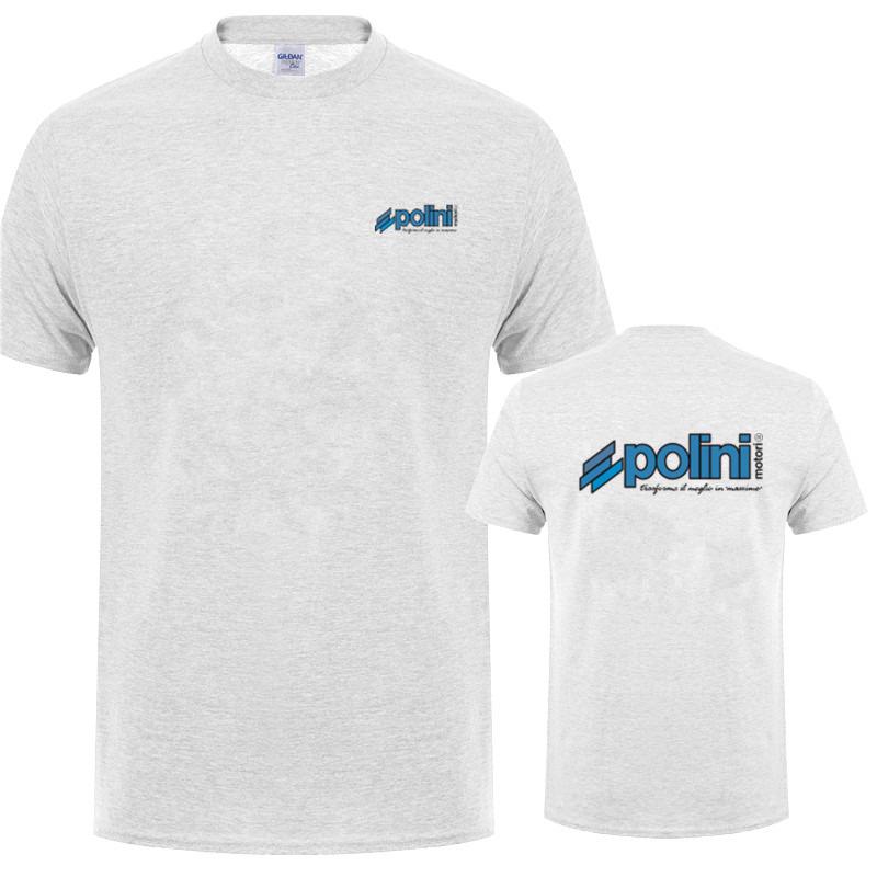Polini T Shirt Men Women Polini Scooter Racing Performance Parts Tees Shirt Short Sleeve Unisex Man Clothes Tops LH-473
