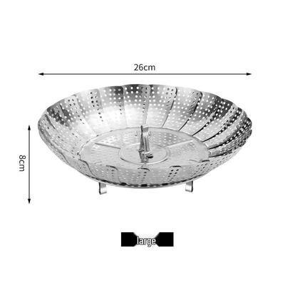 Multipurpose Foldable Steaming Basket