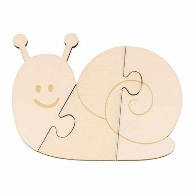 Puzzle To Decorate - Wood - Set of 4 - Mixed - Child - Customizable