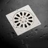 Shower Floor Drain Removable Cover Kitchen Bathroom Balcony Sewer Floor Drainer Square Stainless Steel Anti Blocking Drain