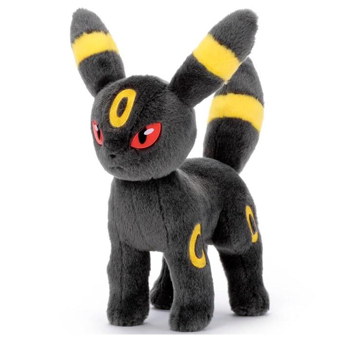 Takara Tomy Arts Pokemon Kimeni Kimeta! Pokemon Get Plush Blacky 28cm